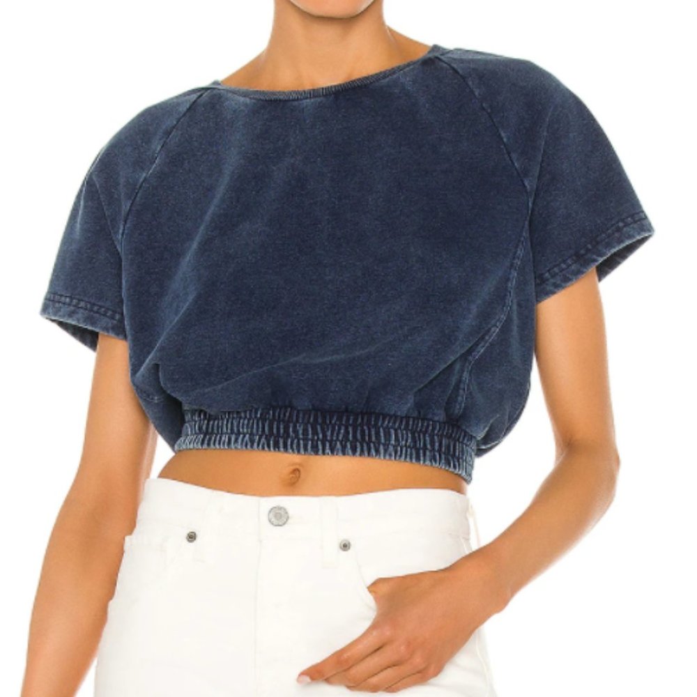 NWT BB Dakota Crop Top - Indigo